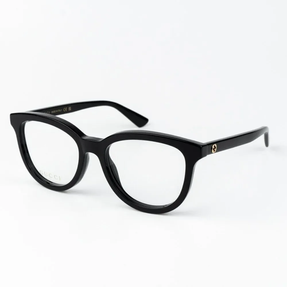 SALE! Gucci Women Eyeglasses Black Oval GG1687O 001 BRAND NEW